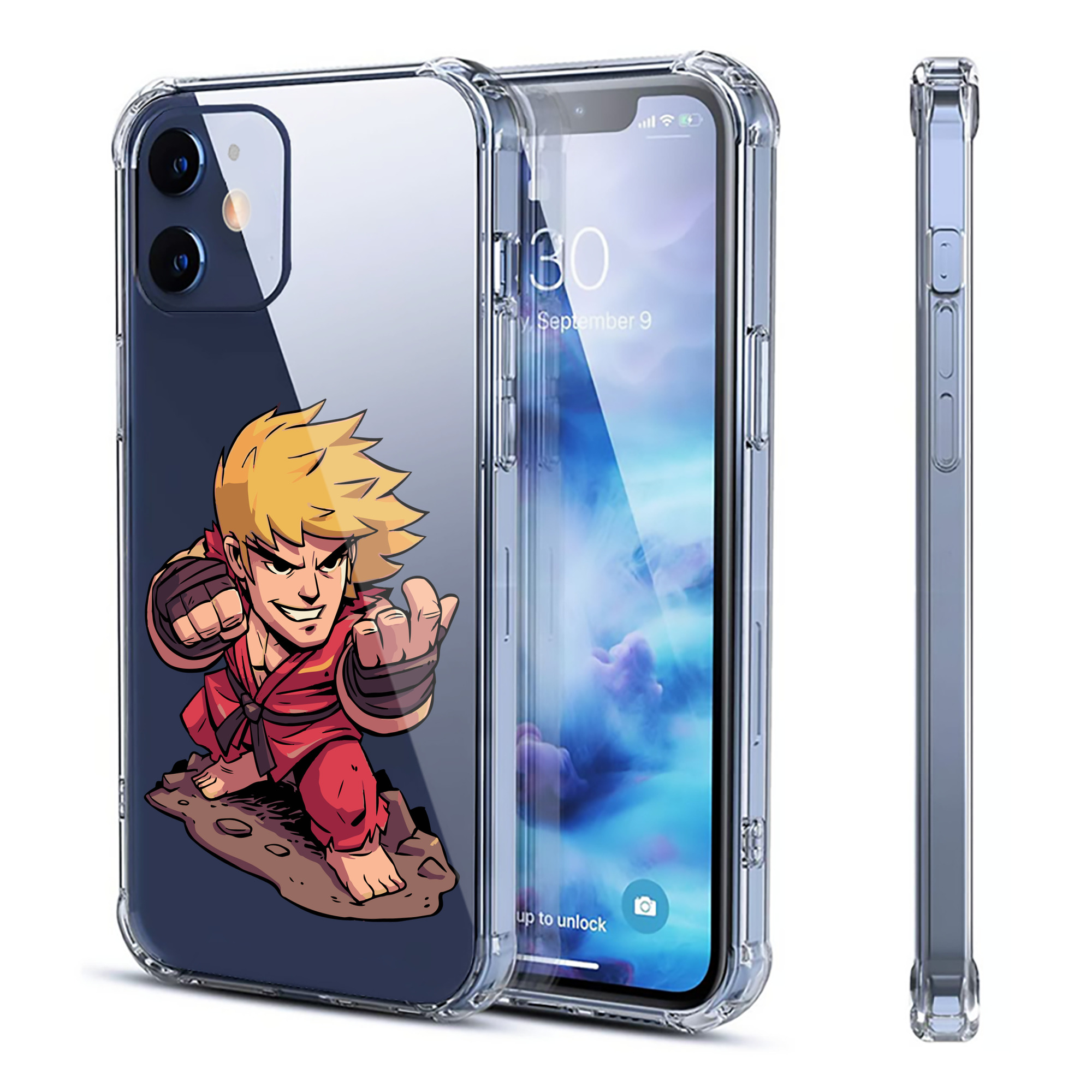 （画像用） アベンジャーズ The Avengers 【iPhone 12シリーズ対応】透明スマホケース（クリアソフトケース）
